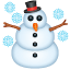 Snowman emoji U + 2603