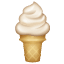 Helado en cono U+1F366 Helado en cono U+1F366