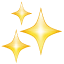 Three star symbol U + 2728