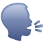 Emoji de una cabeza hablando U+1F5E3 Emoji de una cabeza hablando U+1F5E3