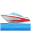 Emoji speedboat U + 1F6A4