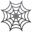 Cobweb emoji U + 1F578