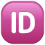 Símbolo ID WhatsApp U+1F194 Símbolo ID WhatsApp U+1F194