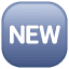 Tecla “new” WhatsApp U+1F195 Tecla “new” WhatsApp U+1F195