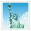 Emoji Statue of Liberty U + 1F5FD