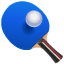 Emoji ping-pong U+1F3D3
