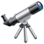 Emoji de telescopio U+1F52D Emoji de telescopio U+1F52D