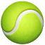 Pelota de tenis U+1F3BE Pelota de tenis U+1F3BE