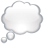 Emoticono de una nube de pensamiento U+1F4AD Emoticono de una nube de pensamiento U+1F4AD