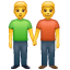 Emoji dos hombres de la mano U+1F46C Emoji dos hombres de la mano U+1F46C