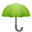 Open umbrella emoji U + 2602