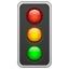 Vertical traffic light Whatsapp U + 1F6A6