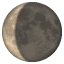 Luna en cuarto menguante U+1F318 Luna en cuarto menguante U+1F318