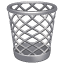 Emoji de cubo de basura U+1F5D1 ️U+FE0F Emoji de cubo de basura U+1F5D1 ️U+FE0F