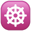 Emoji rueda del Dharma U+2638