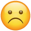 Emoji disgustado U+2639 Emoji disgustado U+2639
