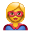 Emoji superhéroe U+1F9B8 U+2640 Emoji superhéroe U+1F9B8 U+2640