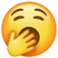 Emoji de bostezo U+1F971 Emoji de bostezo U+1F971